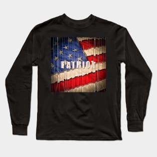 USA Patriot Flag Long Sleeve T-Shirt